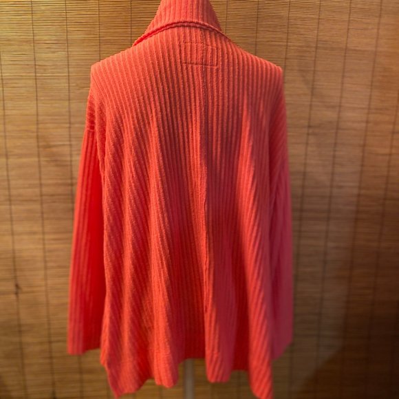 Maeve Anthropologie Coral Long Sleeve Cowl Neck Sweater Size Medium EUC - Picture 4 of 5